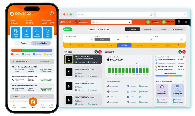 PowerGO - Sistema de gestão de vendas